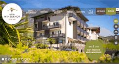 Desktop Screenshot of hotel-winzerhof.com